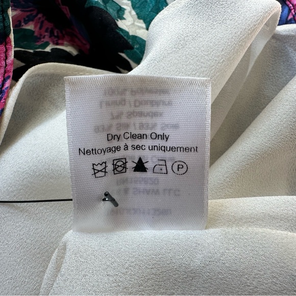 Veronica Beard Ravello Floral Jacquard Ruched Silk Mini Skirt. Size: 0 - Picture 12 of 15